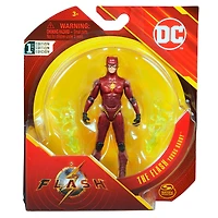DC Comics, Figurine articulée The Flash Young Barry de 10 cm et 2 accessoires, objets à collectionner du film Flash