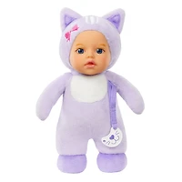 BABY born Cozy Cuties Soft Baby Doll- Cat, Blue Eyes