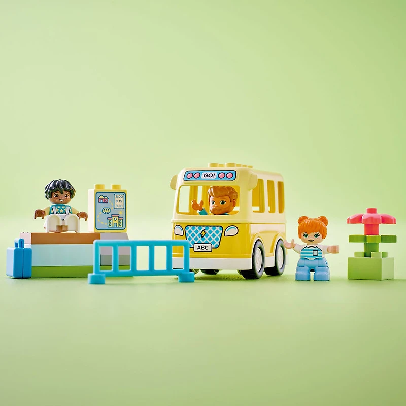 LEGO DUPLO Town The Bus Ride 10988 Building Toy Set (16 Pieces)