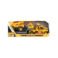 Cat Heavy Movers - Flatbed Truck w/ Dump Truck - R Exclusive