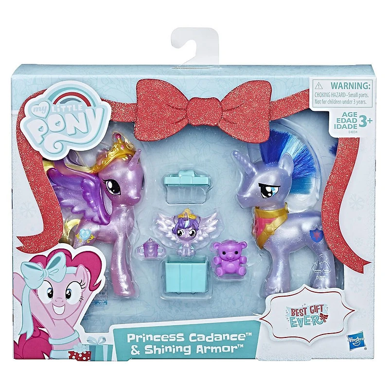 My Little Pony - Ensemble Cadeau génial avec la princesse Cadance et Shining Armor - Notre exclusivité