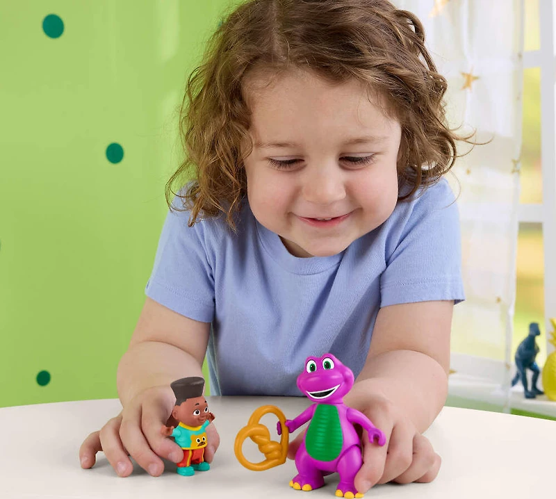 Fisher-Price Barney's World David Ami de Barney et Barney