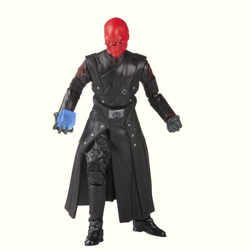 Marvel Legends Series, série What If, figurine de collection Red Skull de 15 cm MCU Disney+, 1 accessoire et 1 pièce Build-a-Figure