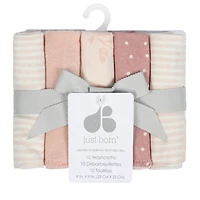 Just Born - Paquet de 10 Débarbouillettes