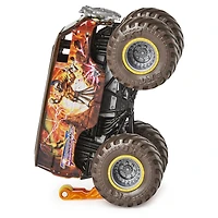 Monster Jam, Monster truck Thunder Bus officiel, véhicule en métal moulé, série Alternate Dimensions, échelle 1:64