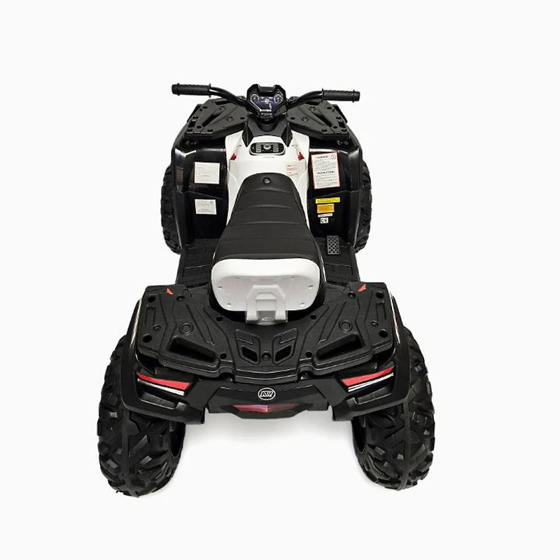 Quad ATV 4x4 amélioré KIDSVIP 24 V Titan Edition - Blanc