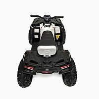 Quad ATV 4x4 amélioré KIDSVIP 24 V Titan Edition - Blanc
