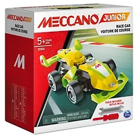 Meccano Junior, Kit de construction STEAM, Voiture de course