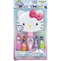 Baumes à Lèvres Hello Kitty en 4 Pièces avec Miroir Lumineux