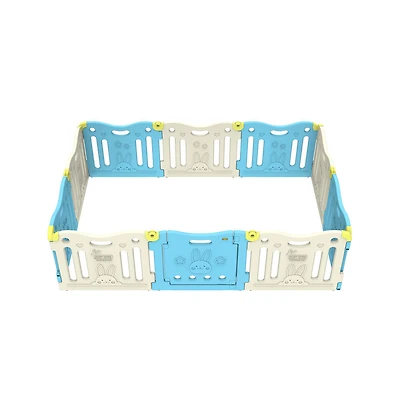 Parc de Jeu BabyCare Bleu Ciel