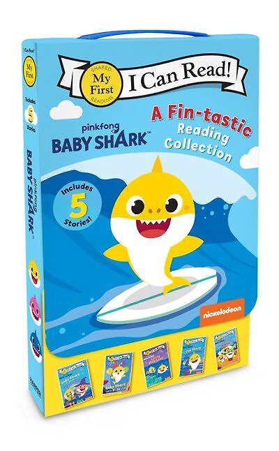 Baby Shark: A Fin-tastic Reading Collection - Édition anglaise
