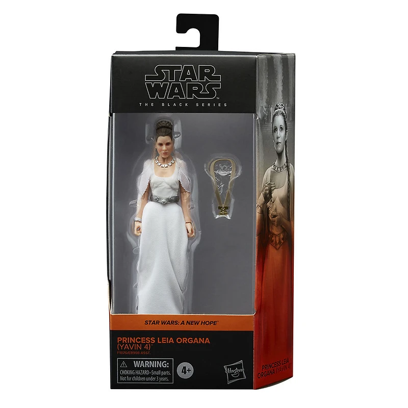 Star Wars  The Black Series, Princesse Leia Organa (Yavin 4), figurine de 15 cm, Star Wars :  Un nouvel espoir