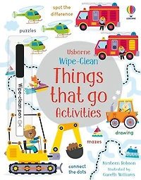 Wipe-Clean Things That Go Activities - Édition anglaise