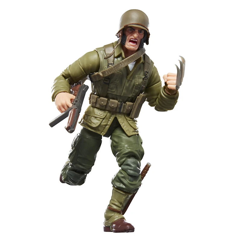 Marvel Legends Series Wolverine (WWII Logan) X-Men Comics Action Figure