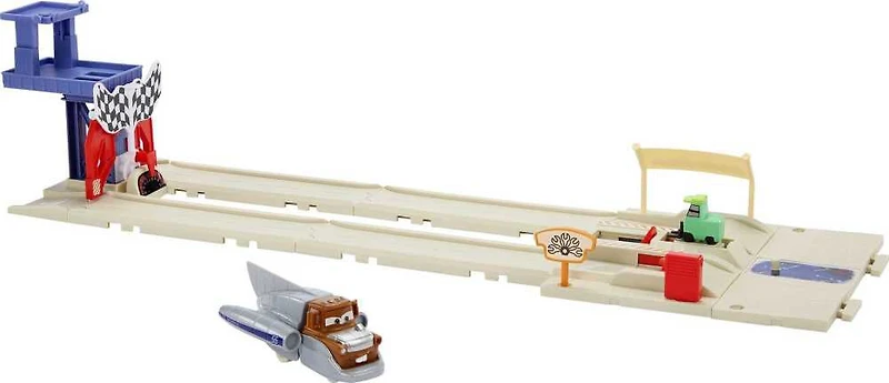 Disney/Pixar - Les Bagnoles - Cars On The Road - Coffret de jeu - Plaines salées Super vitesse