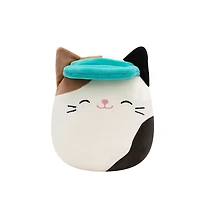 Squishmallows 7.5" - Cam le chat calicot avec visière