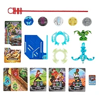 Bakugan Battle 5-Pack, Special Attack Ventri, Dragonoid, Bruiser, Trox, Smoke, figurines articulées personnalisables qui tournent