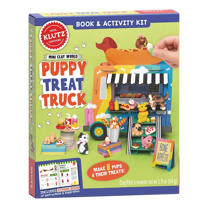 Mini Clay World Puppy Treat Truck - English Edition