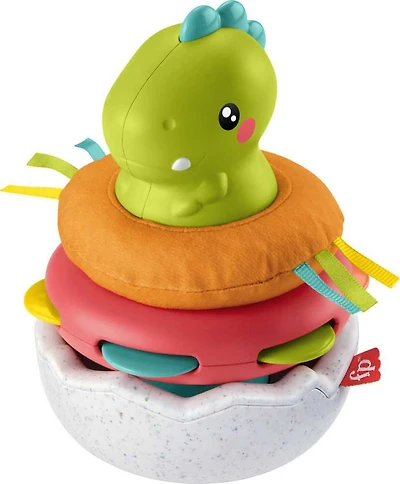 Fisher-Price Amis merveilleux Dino Empilo Rigolo