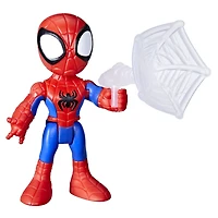 Marvel Spidey et ses Amis Extraordinaires, figurine Spidey avec accessoire