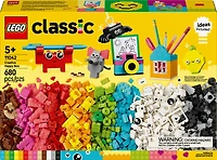 LEGO Classic Creative Happy Box Building Toy Set - Building Blocks Toy for Kids, Boys and Girls - 11042