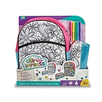 Out To Impress Colour Your Own Backpack And Pencil Case - Édition anglaise - Notre exclusivité