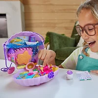 Polly Pocket - ​Coffret de jeu Compact la Sacoche Coquillage Magique