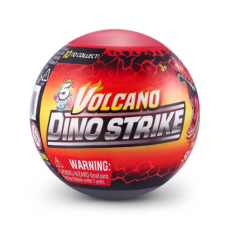 Dino Strike Volcano 5 SURPRISE Par ZURU