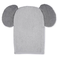 Koala Baby - Gant de bain pour bébé - Éléphant gris