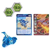Bakugan Evolutions, Warrior Whale, 2-inch Tall Collectible Action Figure and Trading Card