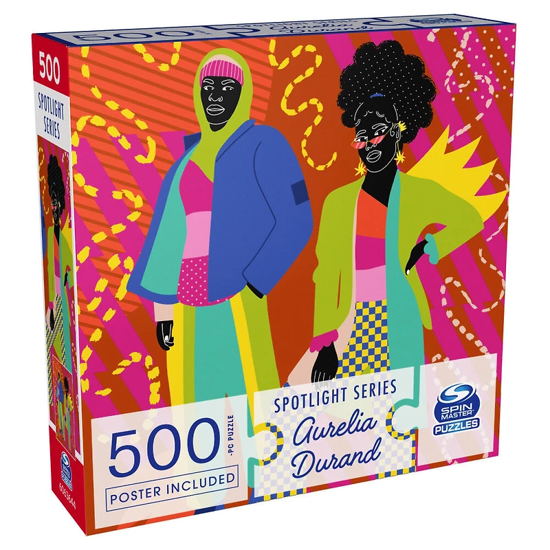 Puzzle 500 pièces, série Artist Spotlight Aurelia Durand, Together, par Spin Master Puzzles - Édition anglaise