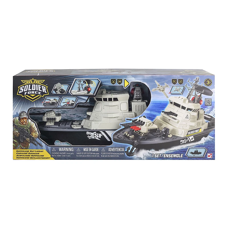EX-T5-HURRICANE BATTLESHIP PLAYSET
