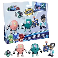 Pyjamasques, pack de figurines Mission Robots de Roméo