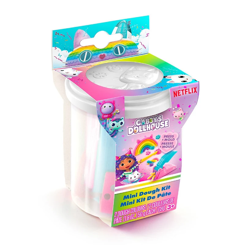Gabby Mini Rainbow Dough Kit
