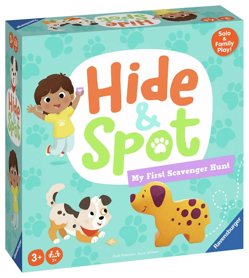 Ravensburger Hide & Spot Jeu Préscolaire - Chasse au trésor familiale - Édition anglaise