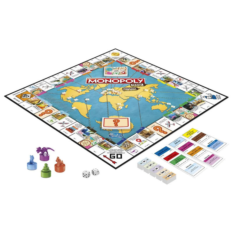 Monopoly Travel World Tour Board Game