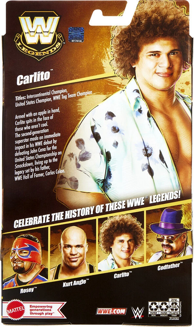 WWE Legends-Carlito-Figurine articulée de la collection Élite