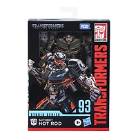 Transformers Toys Studio Series 93 Deluxe Class Transformers: The Last Knight Autobot Hot Rod Action Figure, 4.5-inch