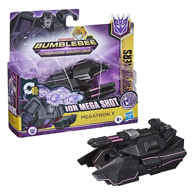 Transformers Bumblebee Cyberverse Adventures - Megatron-X, conversion 1 étape