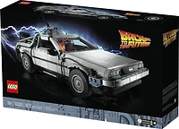 La machine à voyager dans le temps de Retour vers le futur LEGO 10300 - Ensemble de construction pour adultes (1 856 pièces)