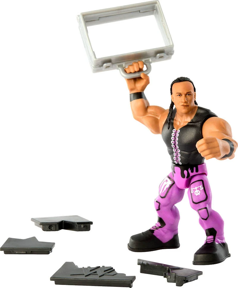 WWE Knuckle Crunchers Figurine articulée et acc. Damian Priest
