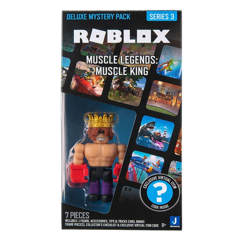 RoBlox - Paquet mystère de luxe - Muscle Legends: Roi du muscle