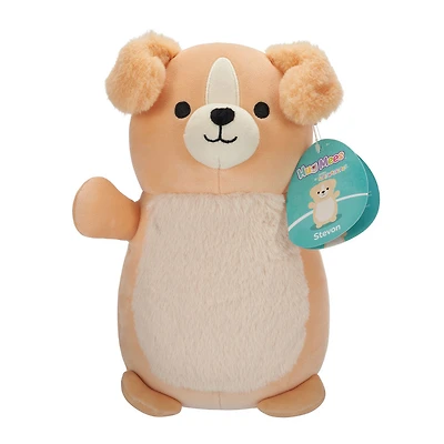Squishmallows Hugmees de 25,4 cm - Stevon le labrador retriever brun roux