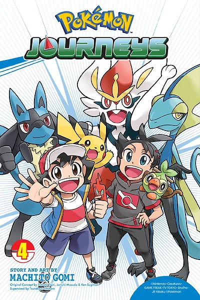 Pokémon Journeys, Vol. 4 - Édition anglaise