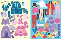 Sticker Dolly Dressing Fancy Dress -Édition anglaise