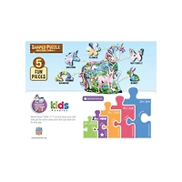 Masterpieces Puzzle Company Unicorn Family - 100 Piece Shaped Jigsaw Puzzle