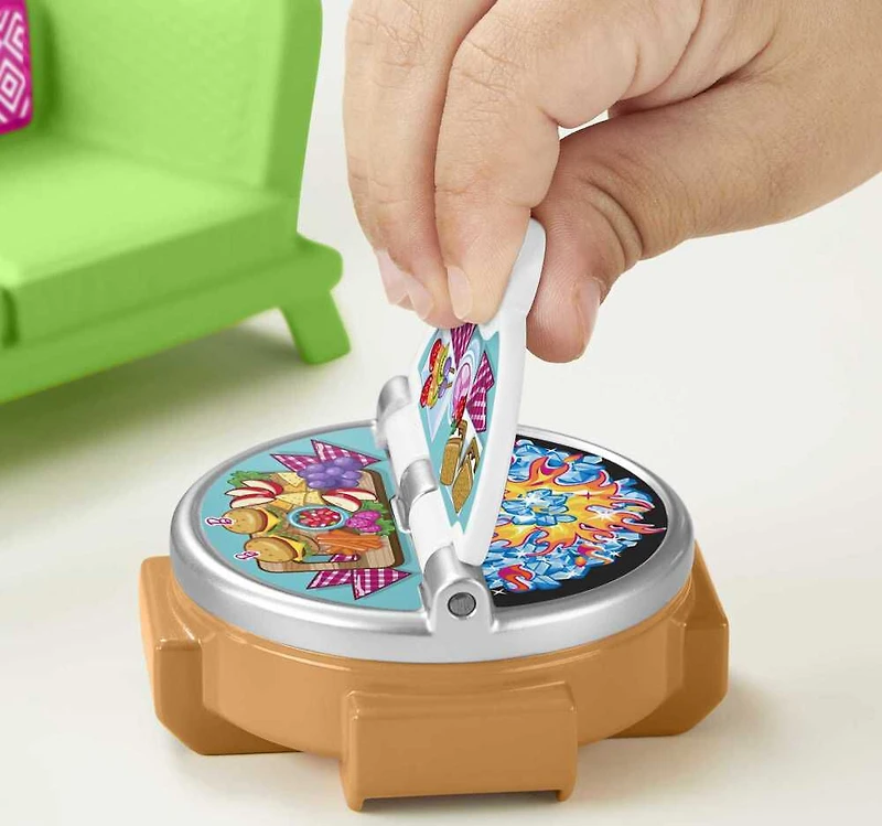 Fisher-Price Little People Barbie Fête du patio musicale, 7élém.