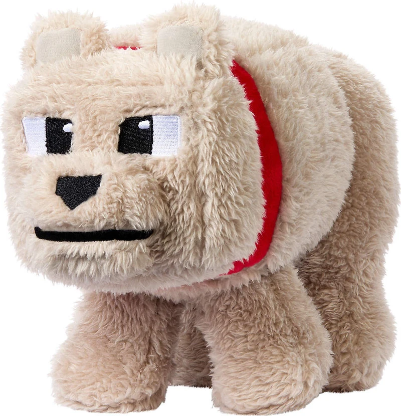 Minecraft-Peluche Dennis le Loup-taille de 20cm à collectionner