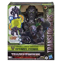 Transformers: Rise of the Beasts Command & Convert figurine animatronique Optimus Primal de 31,5 cm