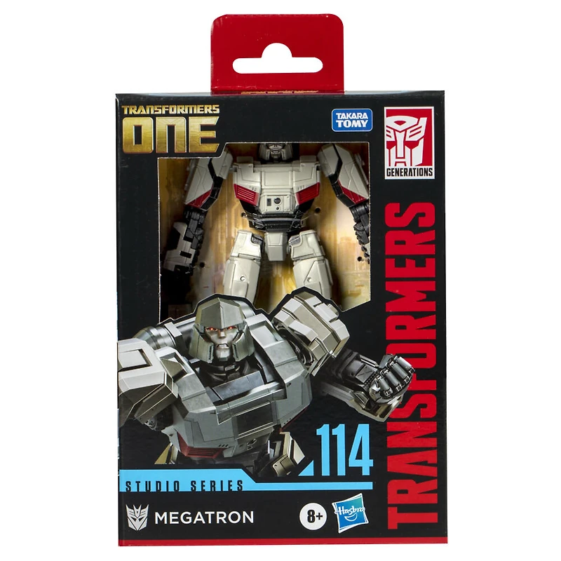 Transformers Generations Studio Series, figurine 114 Megatron classe Deluxe, Transformers : Un